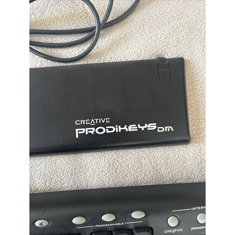 Creative Prodikeys CF0020 Music Multimedia Keyboard PS/2 PS2